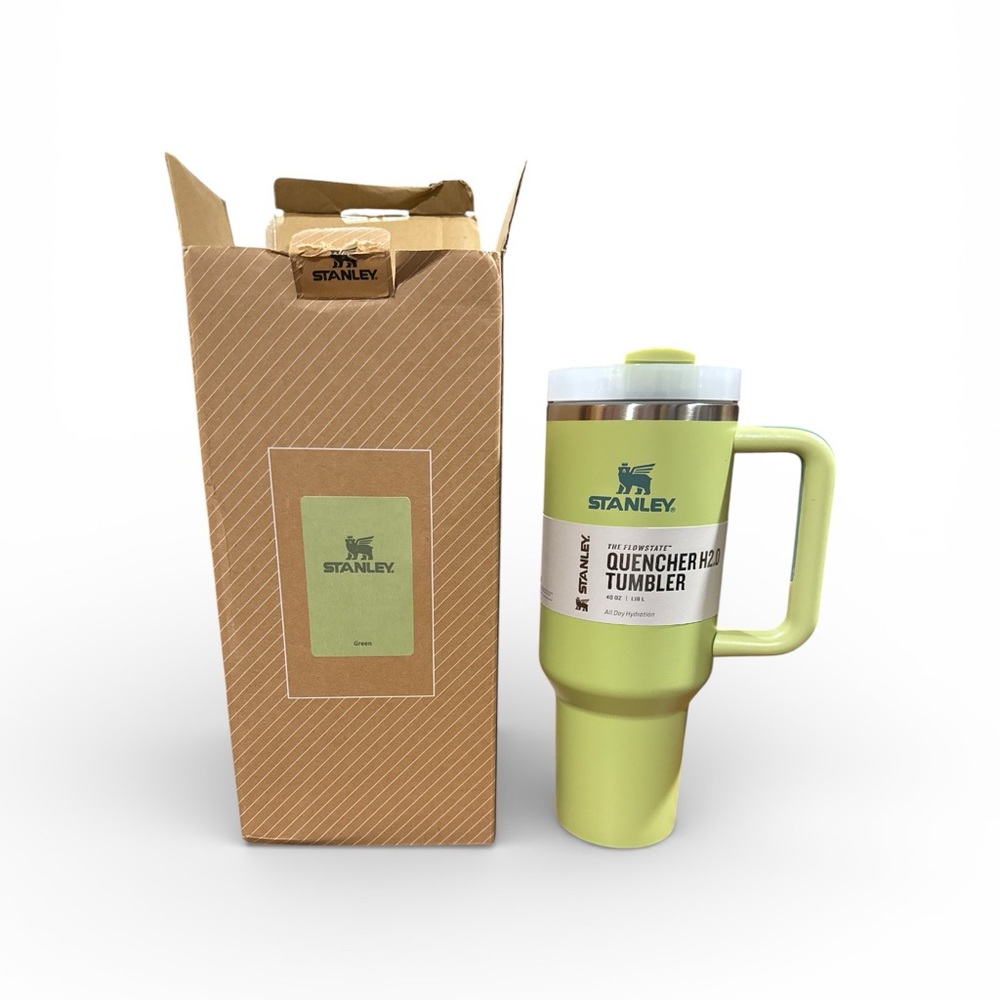 Stanley Quencher H2.0 Tumblers in Red, Green, and Purple 40 oz. New in box Straw - Picture 8 of 9